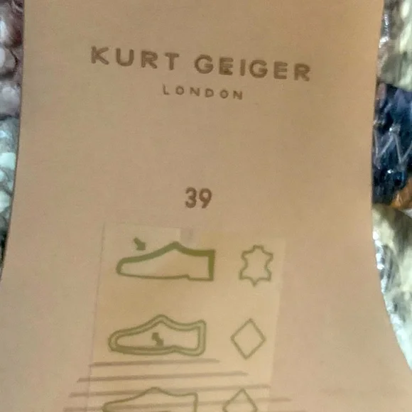 KURT GEIGER LONDON PRINCELY - NEW - Crystal Pointed-Toe Mule- EU 39/US 8.5 - Picture 9 of 10